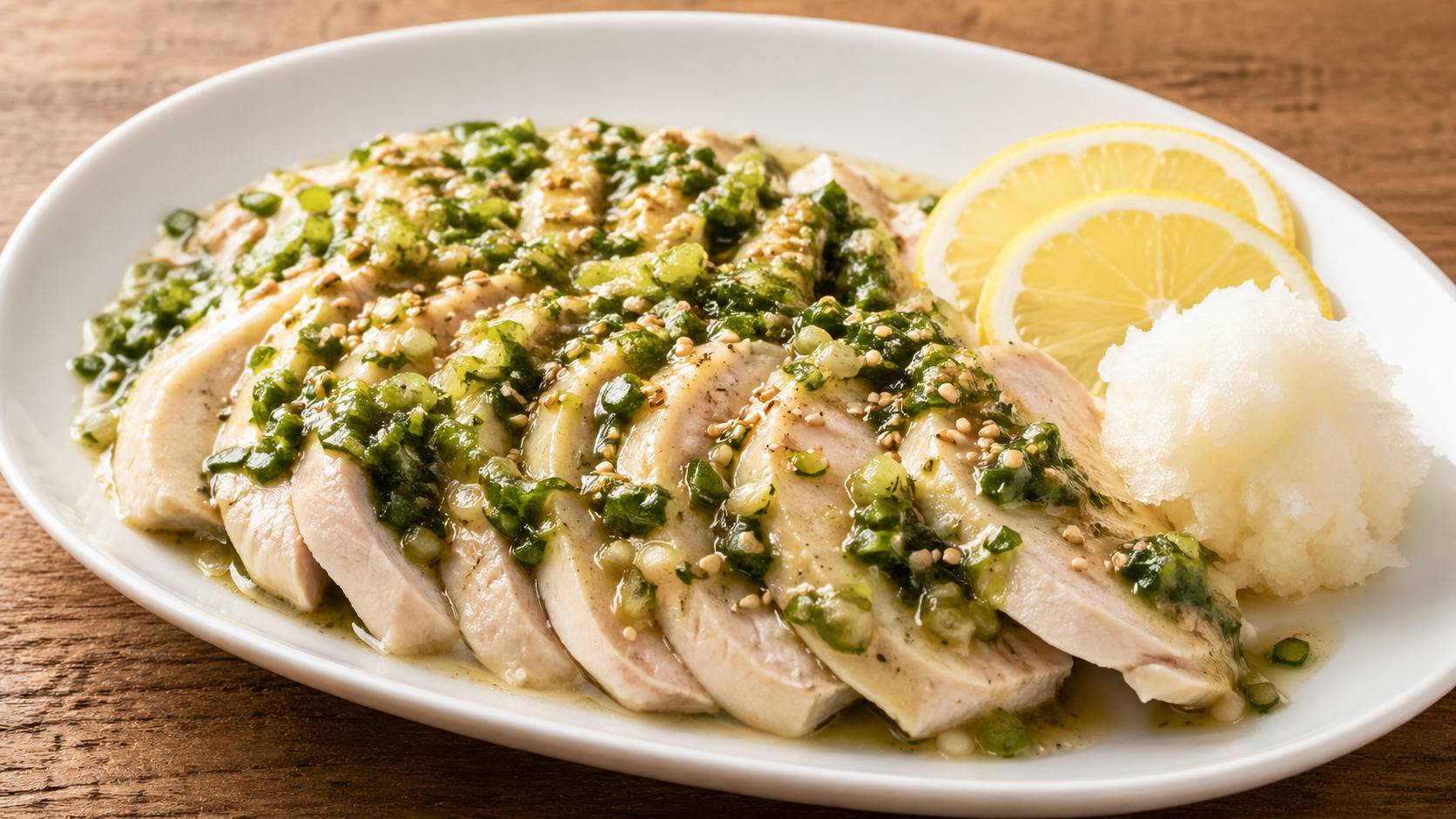 笠原将弘の鶏むね肉タン塩風