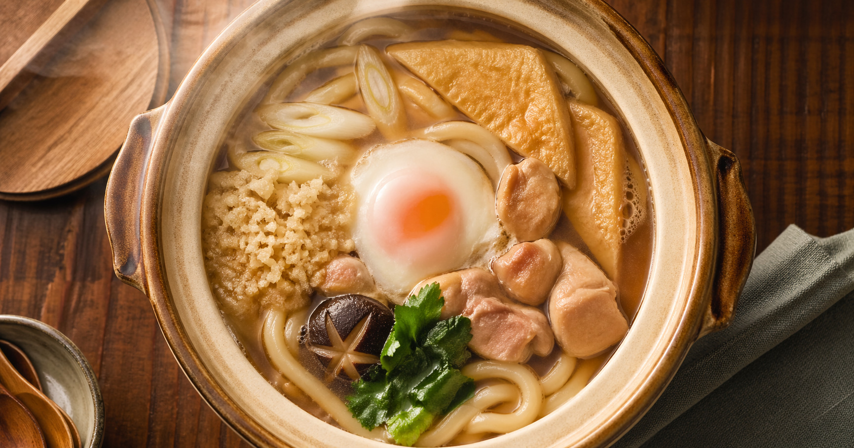 リュウジの至高の鍋焼きうどん